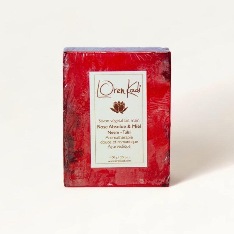 Savon Rose absolue & miel 100g