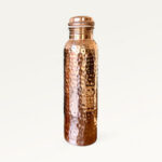 Gourdes en Cuivre pur martelée 1L