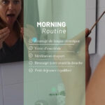 Morning routine avec un Gratte-langue en cuivre