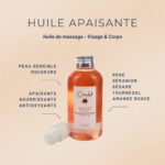 Huile de Massage Ayurvédique Apaisante Visage & Corps