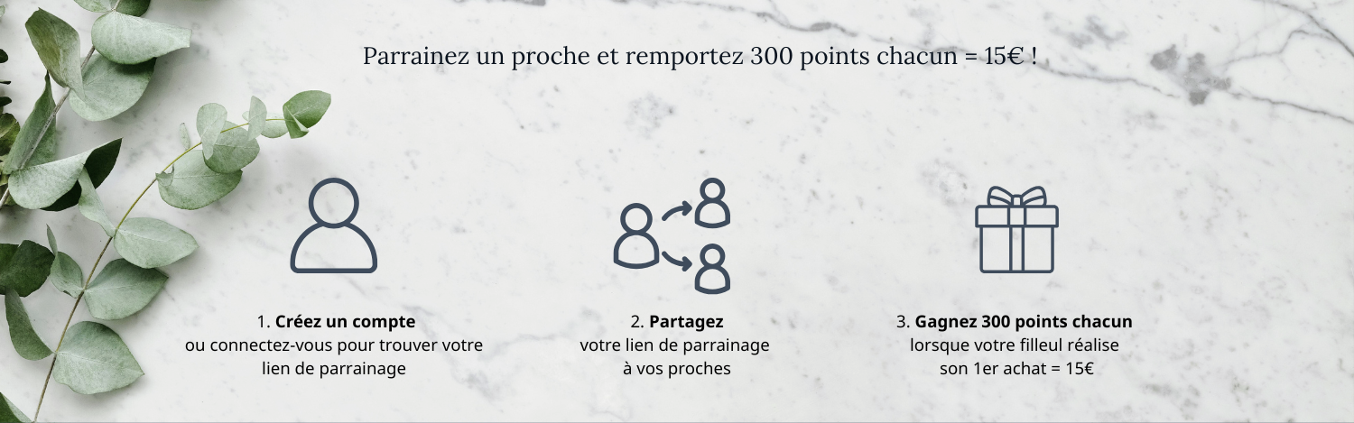 Programme fidélité - Parrainer un ami