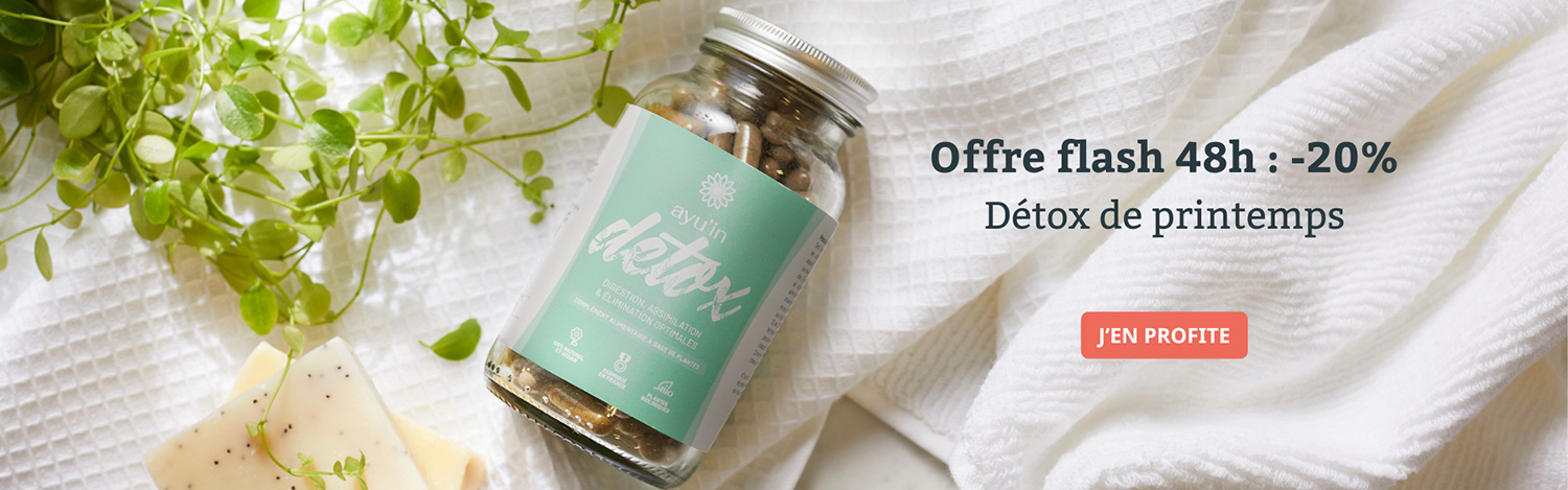 Offre flash 48h -20% Détox de printemps