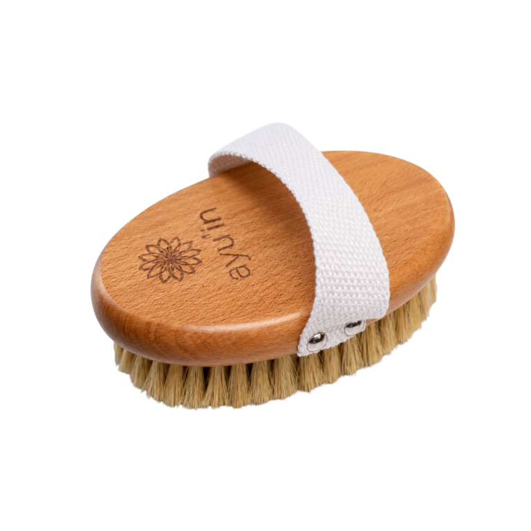 Brosse vegan en fibres végétales de Sisal